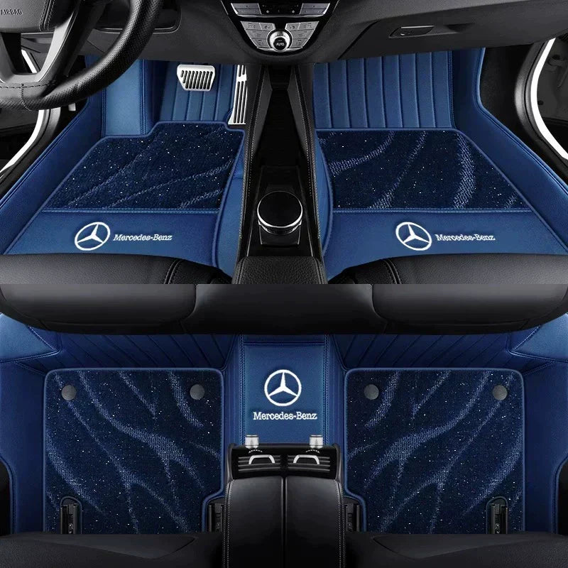 2026 Premium Full-Coverage Leather Car Floor Mats