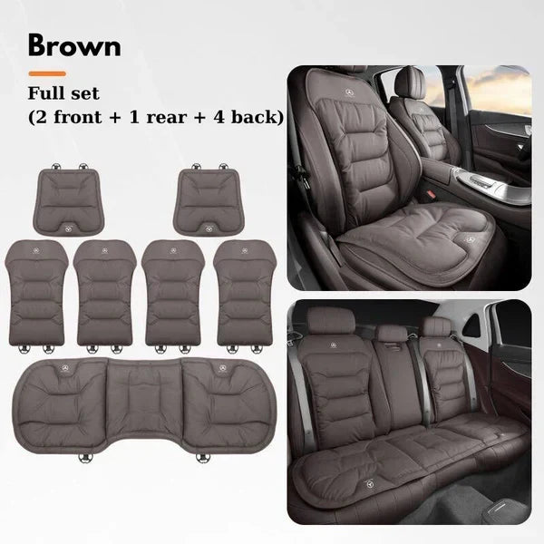 🔥HOT PRODUCT🔥 – Skin-Friendly & Dirt-Repellent Leather Seat CushionsMN