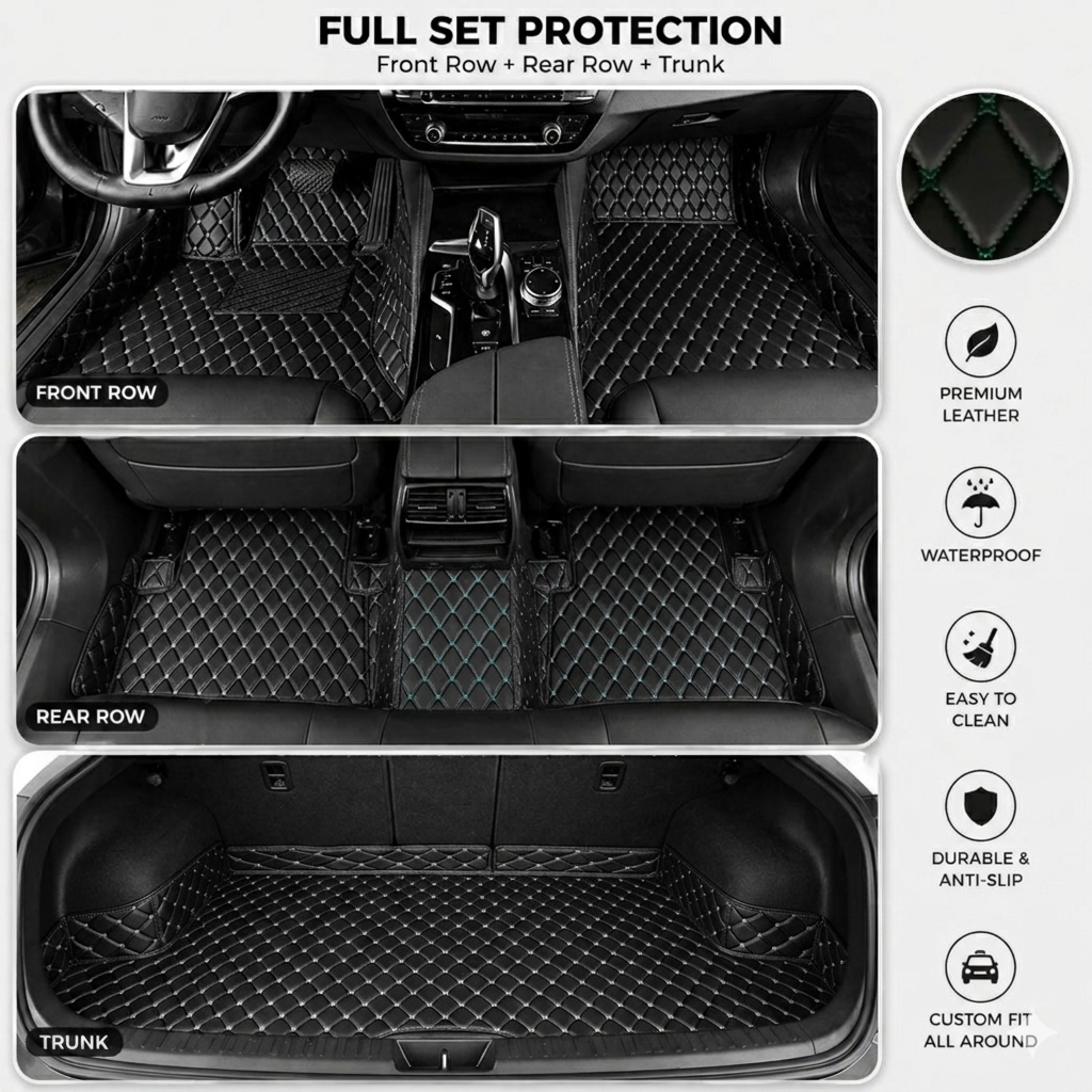 Elvie Heavy Duty Universal Fit Car Mats, SUVs, and TrucksMn