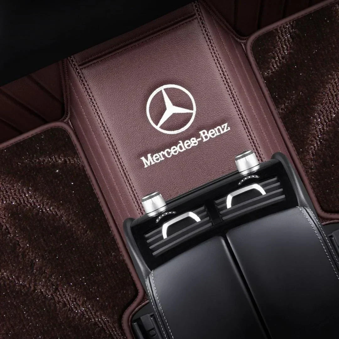 2026 Premium Full-Coverage Leather Car Floor Mats