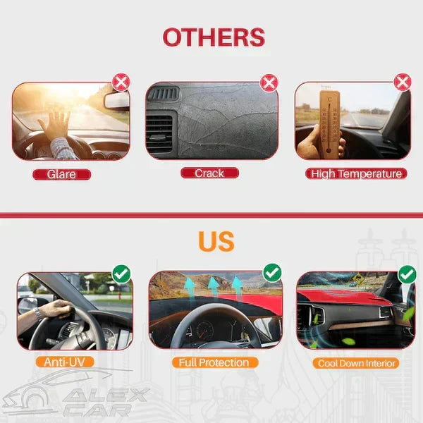Apex Custom Fit Dashboard Mat Cover For Sedan, Hatchback, , MPV, Truck, SUV etc. MN